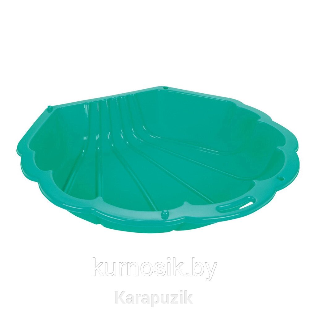 Детская песочница бассейн Ракушка Abalone Pilsan 90*84*17.5 см зеленый от компании Karapuzik - фото 1