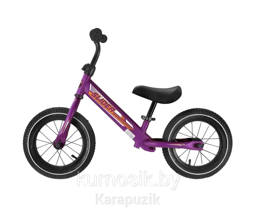 Детский беговел Slider DJA105, фиолетовый от компании Karapuzik - фото 1