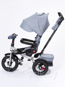 Детский велосипед трехколесный Kids Trike Lux Comfort, колеса 12\10 Голубой