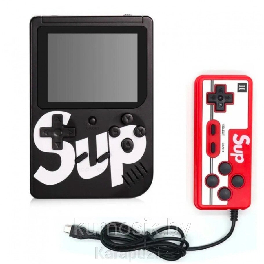 Игровая приставка Sup Game Box 400 в 1 с джойстиком (Цветной ЖК-экран) черный от компании Karapuzik - фото 1