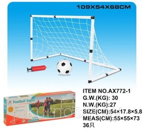 Игровой набор Футбольные ворота, AX772-1