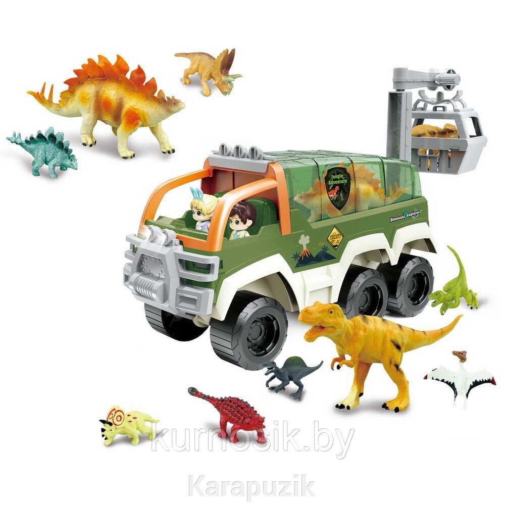 Игровой набор PITUSO Машина с динозаврами Dinosaur Explorer, HW21102548 от компании Karapuzik - фото 1