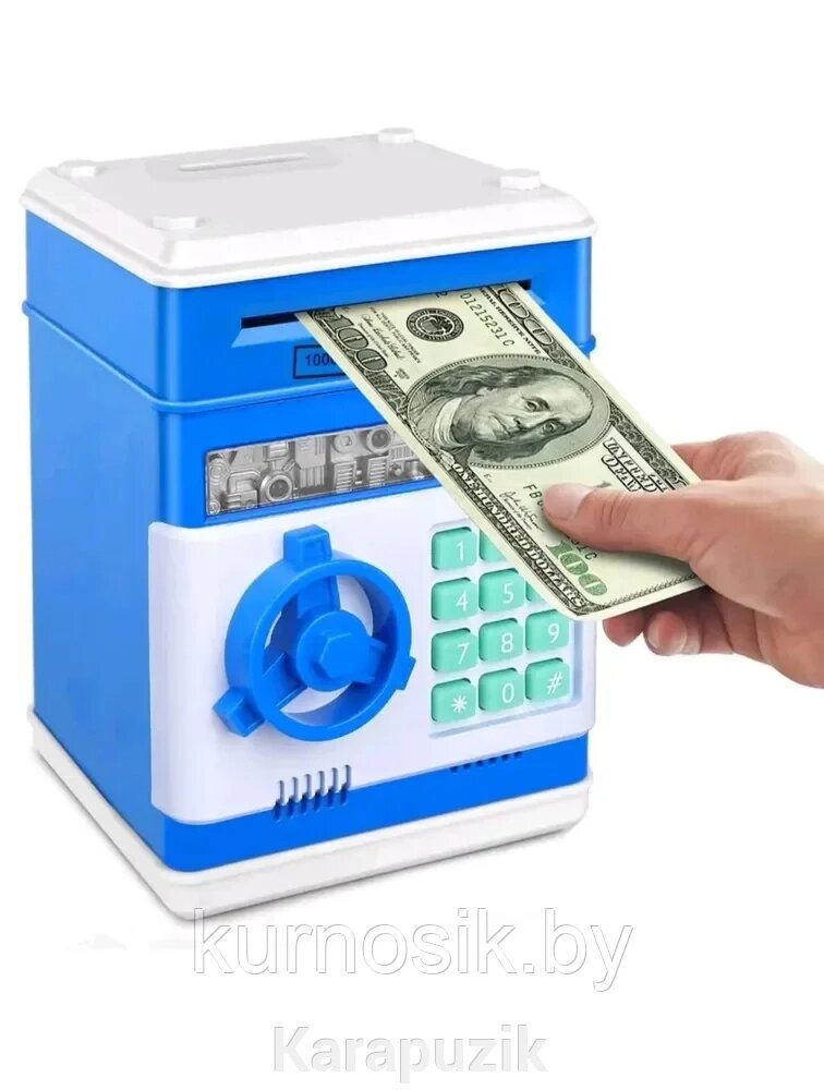 Интерактивная копилка сейф-банкомат с купюроприемником, 88463 от компании Karapuzik - фото 1