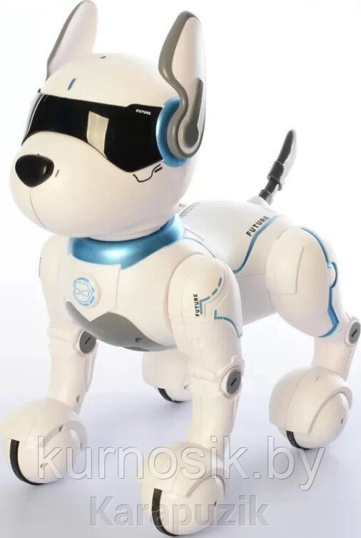 Интерактивная собака робот Robot Dog на радиоуправлении Смарт-пес A001 от компании Karapuzik - фото 1