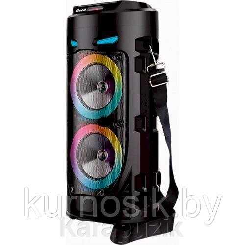 Колонка акустическая портативная BT Speaker ZQS4239 с ремнем, пультом и микрофоном от компании Karapuzik - фото 1