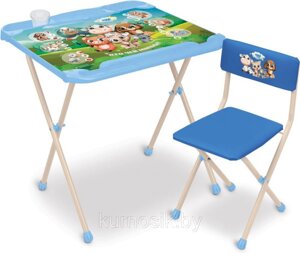 Комплект детской мебели Ника «Нашидетки» с 3 до 7 лет (арт. КНД2) Кто чей малыш?