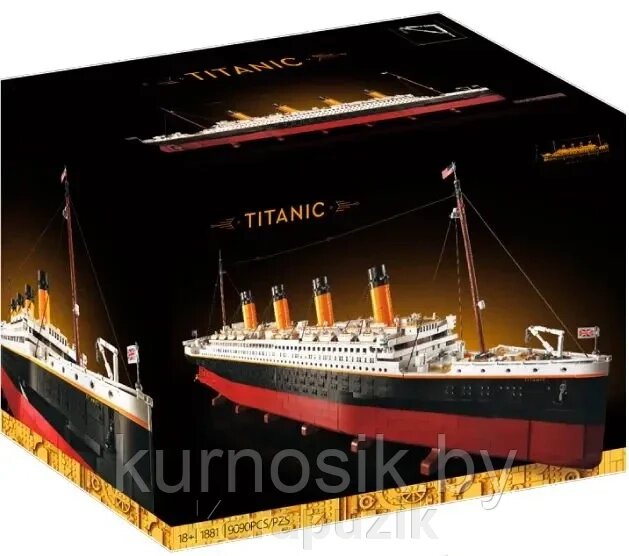 Конструктор 77000 Lion King Корабль Титаник, 9090 деталей от компании Karapuzik - фото 1