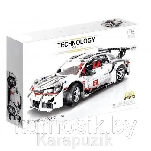 Конструктор T2008 Автомобиль Porsche, 1208 деталей от компании Karapuzik - фото 1
