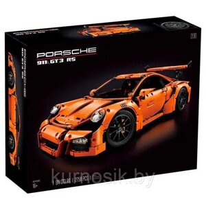 Конструктор T2056 King Автомобиль Porsche 911 GT3 RS, 2758 деталей