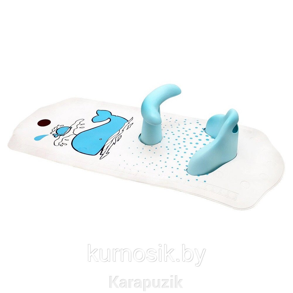 Коврик для ванной ROXY-KIDS со съемным стульчиком Китенок от компании Karapuzik - фото 1