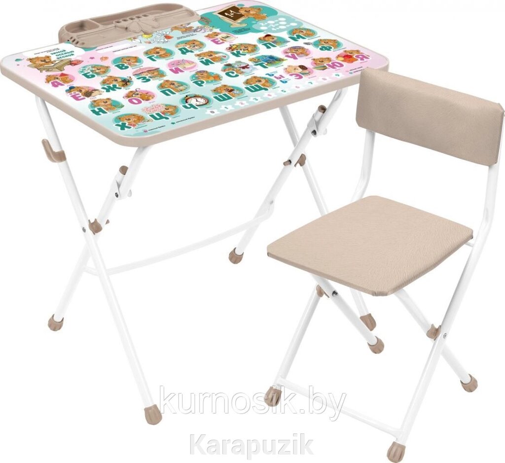 Набор детской мебели Ника «КУ1» "Забавные медвежата" с 3 до 7 лет Забавные медвежата от компании Karapuzik - фото 1