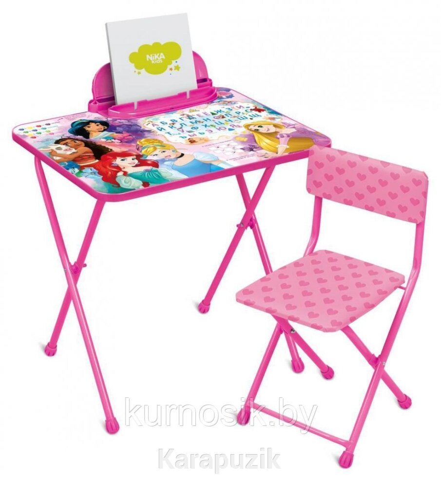 Набор детской мебели Ника с 3 до 7 лет (Д2П) Принцесса Disney от компании Karapuzik - фото 1