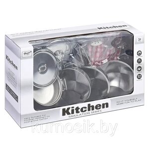 Набор посуды металический На кухне, 11 предметов