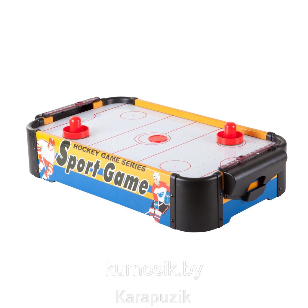 Настольная игра Аэрохоккей Huang Guan HG298B, работает от батареек от компании Karapuzik - фото 1