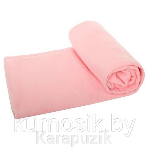 Одеяло детское байковое х/б 140х100 Ермолино ПРЕМИУМ (фламинго однотонное) от компании Karapuzik - фото 1