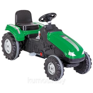Педальная машина Pilsan Трактор МЕГА 3-6 лет 07321 зеленый