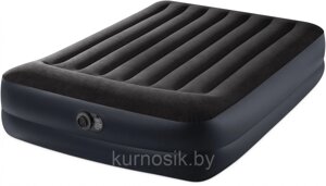 Надувная кровать Intex Pillow Rest Raised Bed 64124 с встроенным насосом 203х152х42 см
