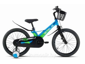 Детский велосипед Stels Flash KR 18" магниевый от 5 до 7 лет Синий