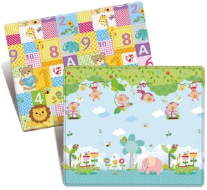 Коврик складной двухсторонний игровой Pituso Лева Африка SL305507