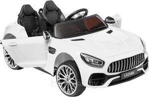 Электромобиль детский Sundays LS2588 машинка в стиле Mercedes на пульте белый
