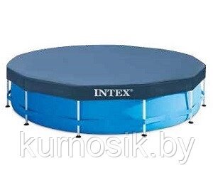 Тент-чехол Intex 28031 на каркасный круглый бассейн 366 см