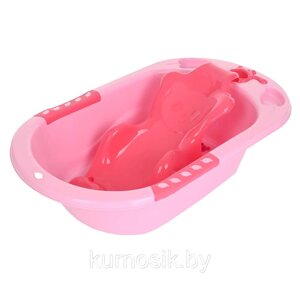 Детская ванна с горкой для купания PITUSO 89 см Pink/Розовая