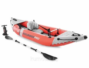 Каяк надувная лодка Intex Excursion Pro K1 Kayak 68303NP надувная байдарка