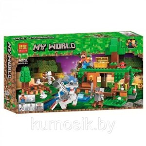 Конструктор 11138 Bela My World Maincraft Битва за сокровища, 327 деталей в Минске от компании Karapuzik