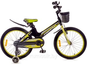 Велосипед детский Favorit PRESTIGE 18" магниевый от 5 до 7 лет Зеленый