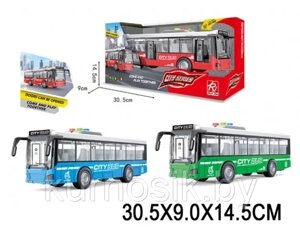 Детский игрушечный автобус инерционный RJ5503