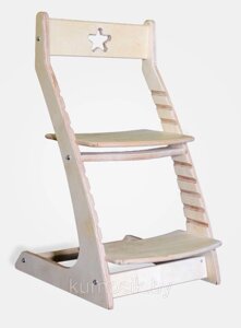 Растущий регулируемый школьный стул Ростик Rostik без покрытия модель СП1 в Минске от компании Karapuzik