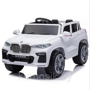Электромобиль детский Sundays LS2199 автомобиль BMW с дистанционным управлением белый