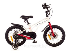 Велосипед детский Favorit SUPER SPORT магниевый 18" от 5 до 7 лет Белый