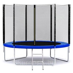 Батут FunFit 312 см 10ft с внешней сеткой и лестницей