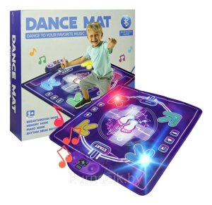 Танцевальный коврик Dance mat музыкальный беспроводной Bluetooth 208-1 к