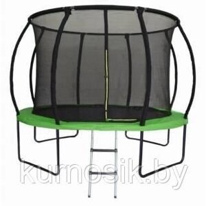 Батут Atlas Sport 374 см 12ft MASTER с внутренней сеткой и лестницей
