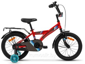 Велосипед Aist Stitch 16" для мальчика от 4 до 6 лет Красный