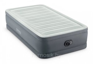 Надувная кровать Intex Premaire Elevated Airbed 64902 с встроенным насосом 191х99х46 см