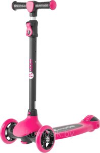 Детский самокат Ricos Frolic SM310 с регулируемой ручкой розовый