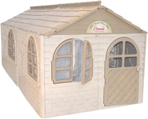 Игровой домик детский пластиковый Doloni (Долони) 256*129 см Doloni 02550/b03eco