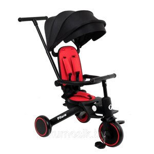 Детский велосипед трехколесный складной PITUSO Leve Pro красный T8-Red