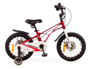 Велосипед детский Favorit SUPER SPORT магниевый 18" от 5 до 7 лет Красный