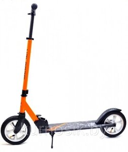 Самокат на надувных колесах Scooter TOUR, оранжевый