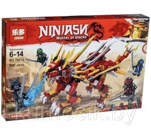 Конструктор 76012 Ninja Ниндзя с драконом, 800 деталей