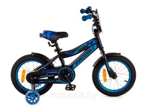 Детский велосипед Favorit Biker 14" от 3 до 5 лет Черный