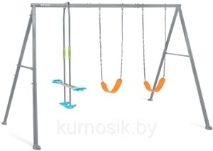 Качели детские Intex 44123 уличные тройные стальные 343*254 см