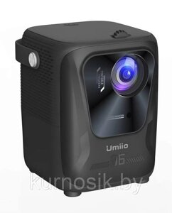 Проектор Umiio Q4 Pro + Игровая приставка Game Stick 4K 20000 игр со штативом белый черный