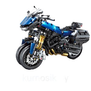 Конструктор 1056 Мотоцикл Yamaha GT Kazi, 1180 деталей