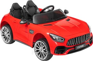 Электромобиль детский Sundays LS2588 машинка в стиле Mercedes на пульте красный