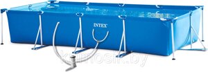 Каркасный бассейн Intex Rectangular Frame 28274NP с фильтром насосом 450x220x84 см